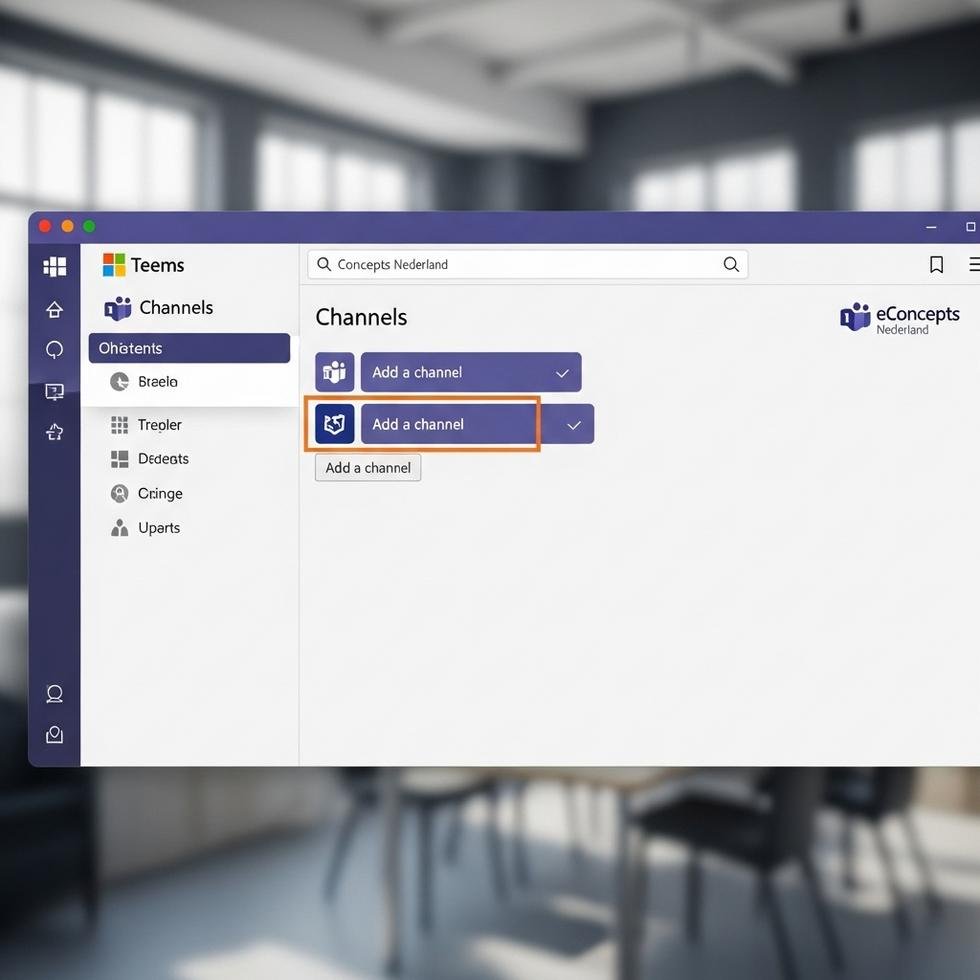 Microsoft Teams Kanalen