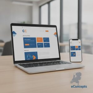 zakelijke website laten maken - Een MKB-ondernemer die succesvol is dankzij een professionele zakelijke website laten maken door eConcepts Nederland.